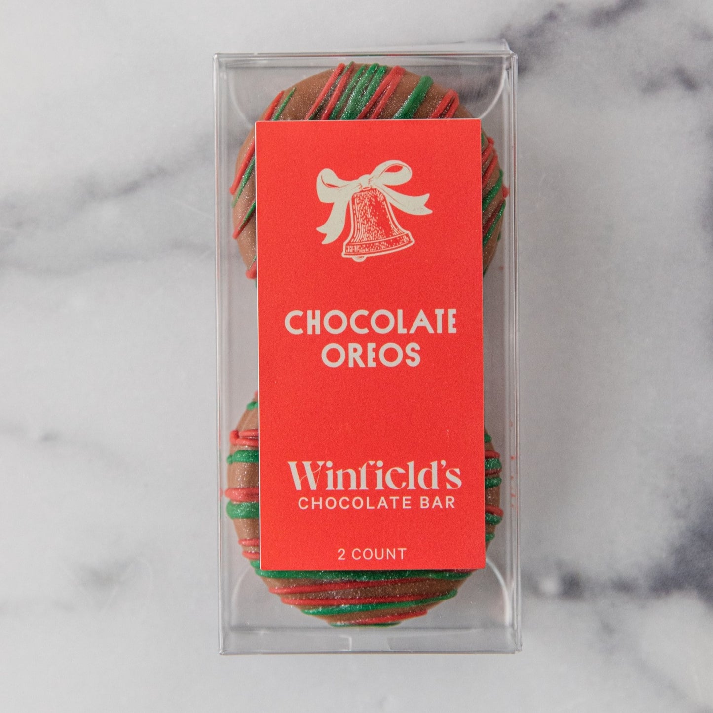 Chocolate Covered Oreos - Christmas