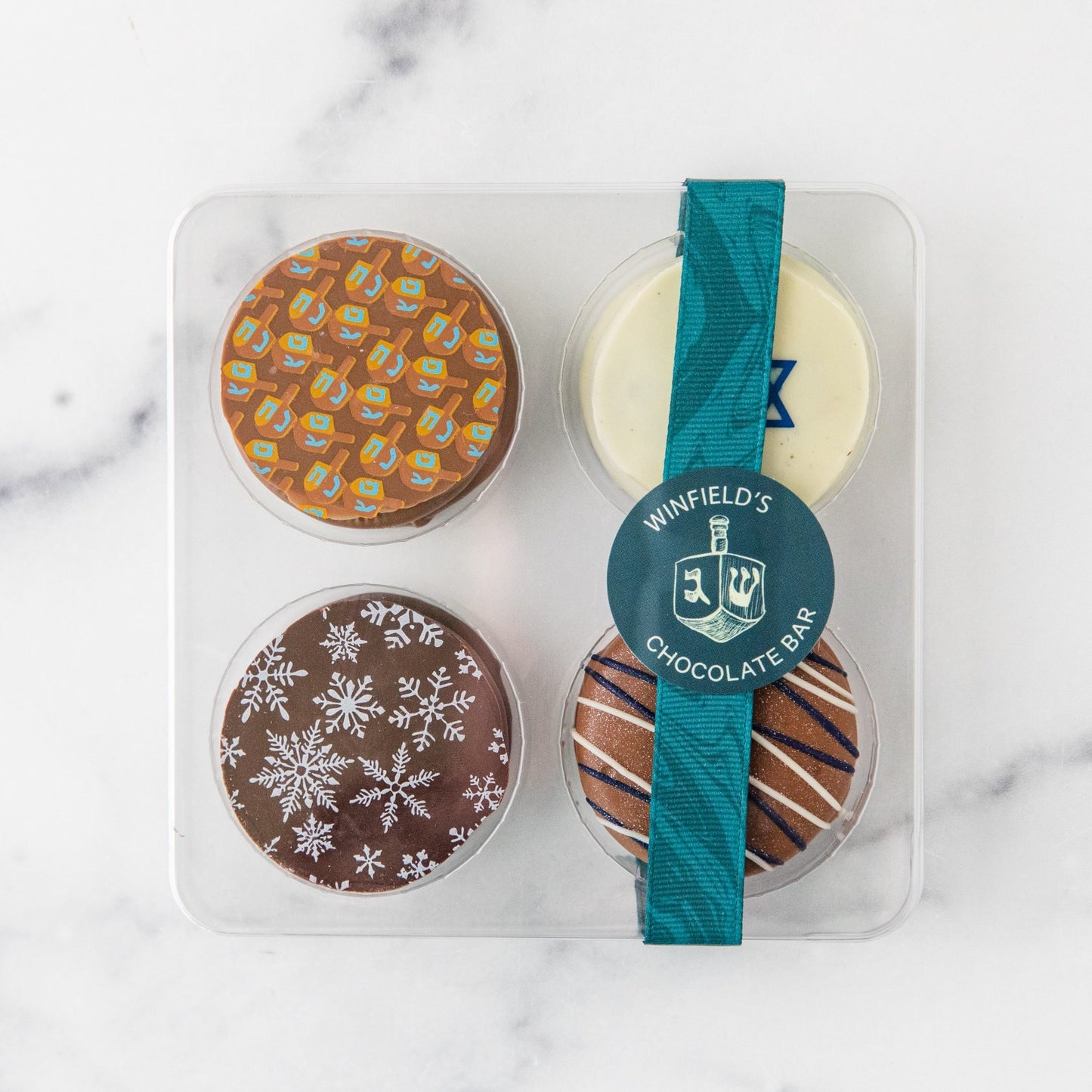 Chocolate Covered Oreos - Hanukkah