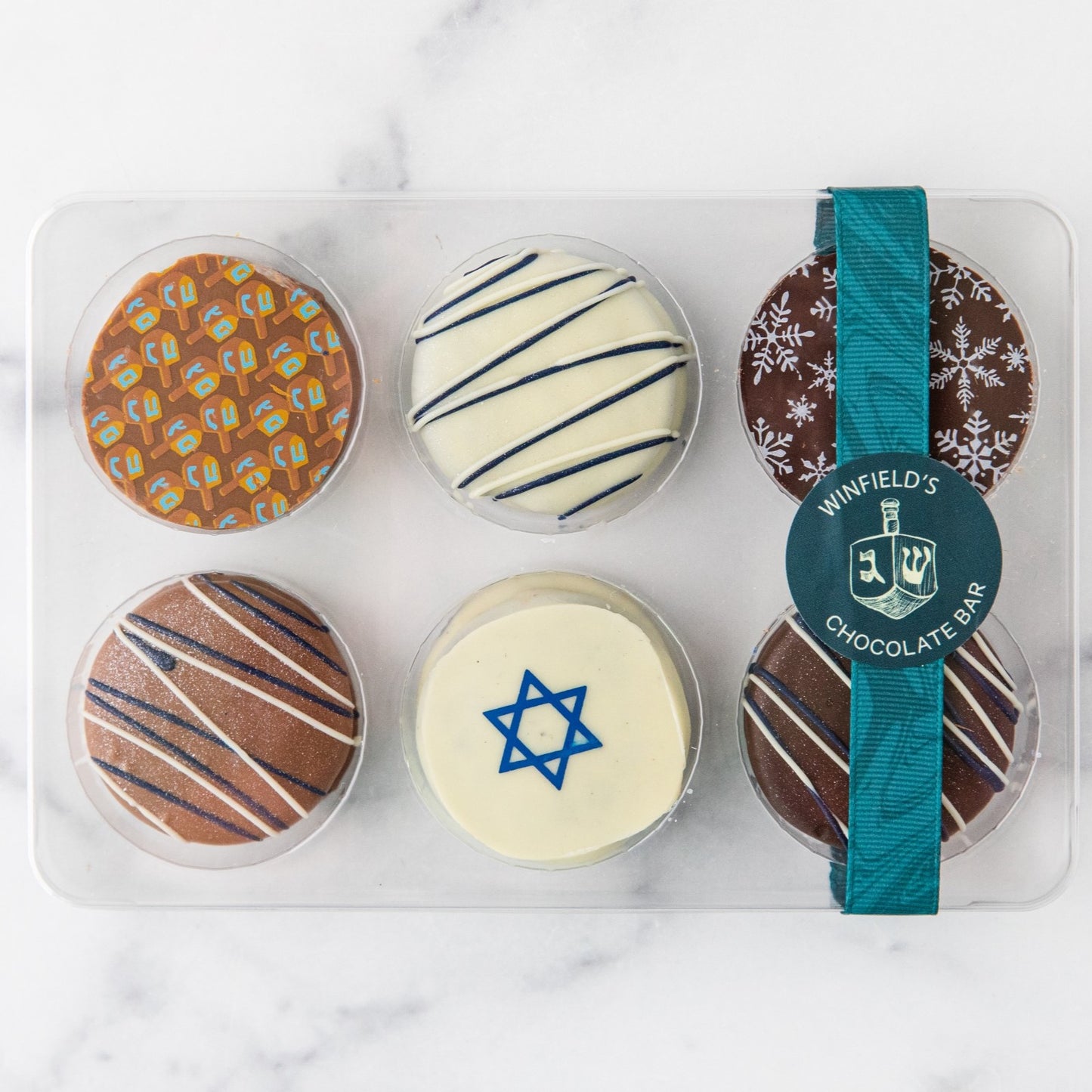 Chocolate Covered Oreos - Hanukkah