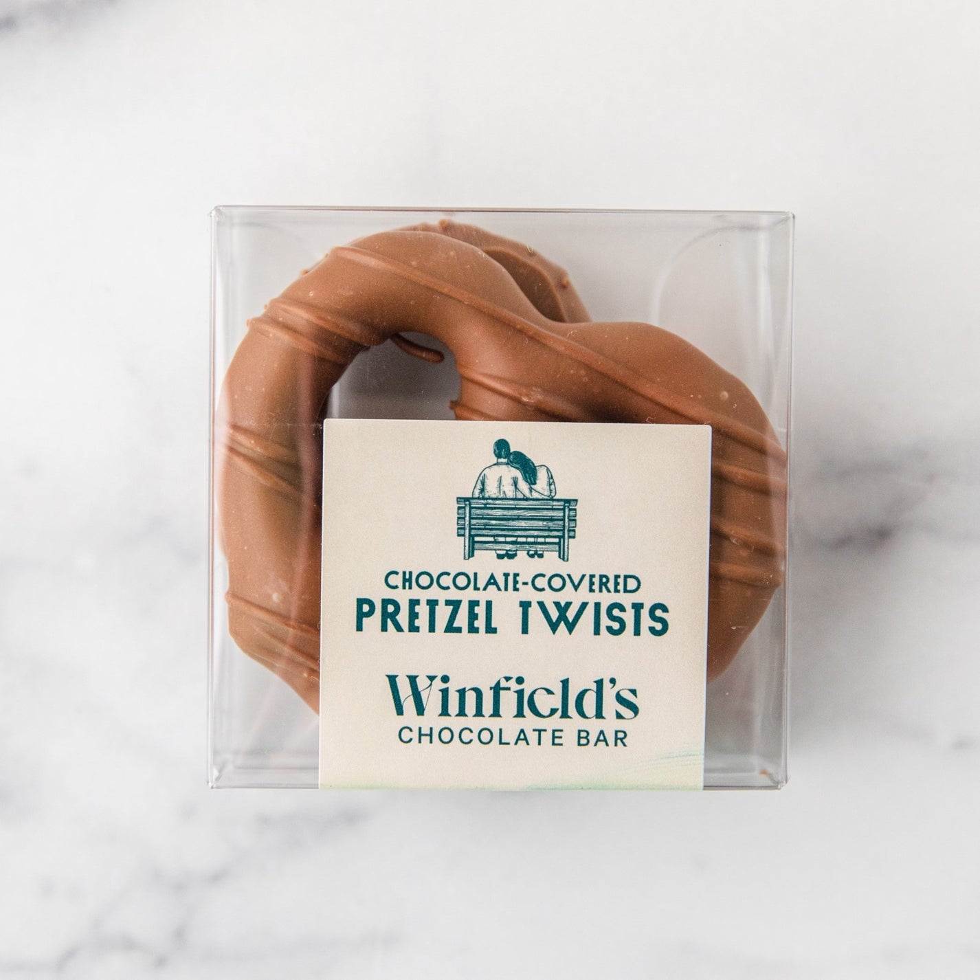 Pretzel Twists Winfield's Chocolate Bar