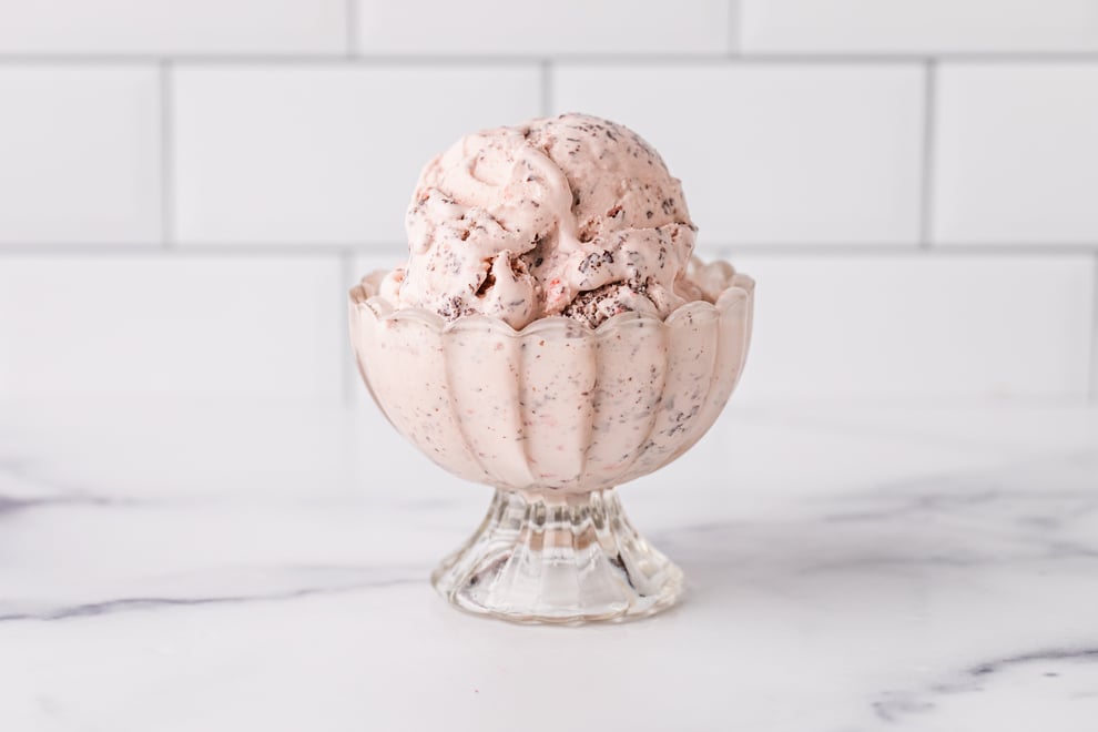Cherry Amaretto Ice Cream
